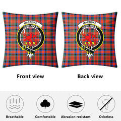 MacDuff Ancient Tartan Crest Pillow Cover