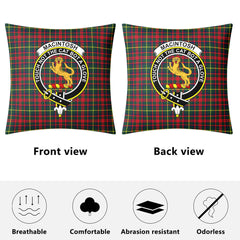 MacIntosh Hunting Modern Tartan Crest Pillow Cover