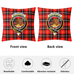 Majoribanks Tartan Crest Pillow Cover