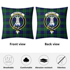 McCallum Modern Tartan Crest Pillow Cover