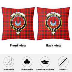 McColl Tartan Crest Pillow Cover