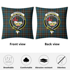 McConnell Tartan Crest Pillow Cover