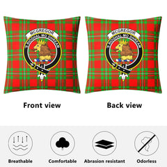 McGregor Modern Tartan Crest Pillow Cover