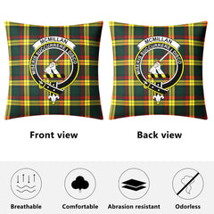 McMillan Old Modern Tartan Crest Pillow Cover