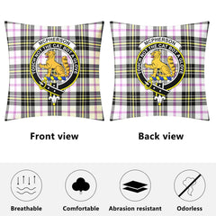 McPherson Dress Ancient Tartan Crest Pillow Cover