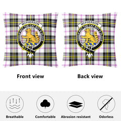 McPherson Dress Modern Tartan Crest Pillow Cover