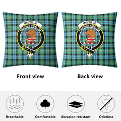 Melville Tartan Crest Pillow Cover