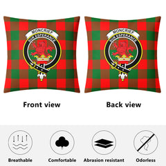 Moncrief Tartan Crest Pillow Cover