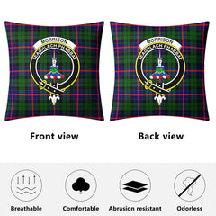 Morrison Modern Tartan Crest Pillow Cover