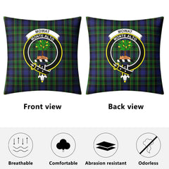 Mowat Modern Tartan Crest Pillow Cover