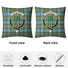 Porterfield Tartan Crest Pillow Cover