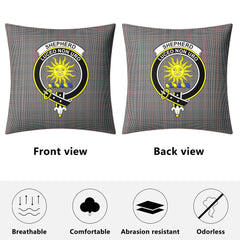 Shepherd Tartan Crest Pillow Cover