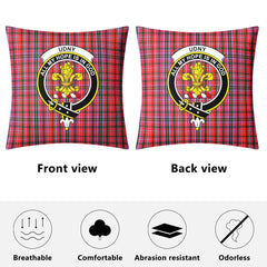 Udny Tartan Crest Pillow Cover