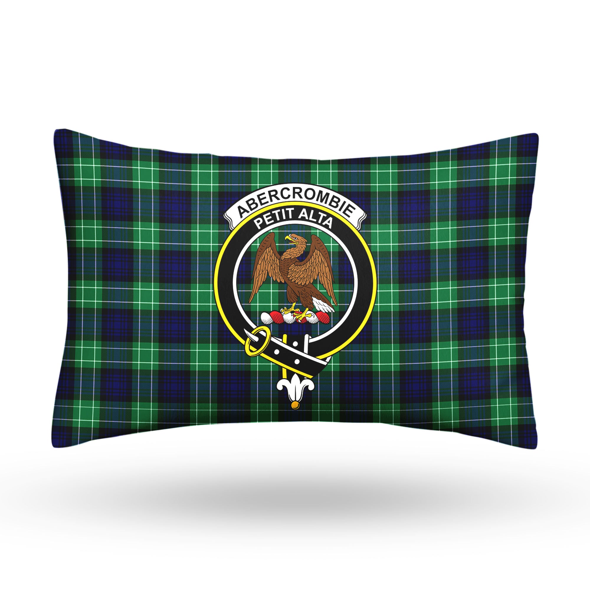 Abercrombie Tartan Crest Pillow Cover