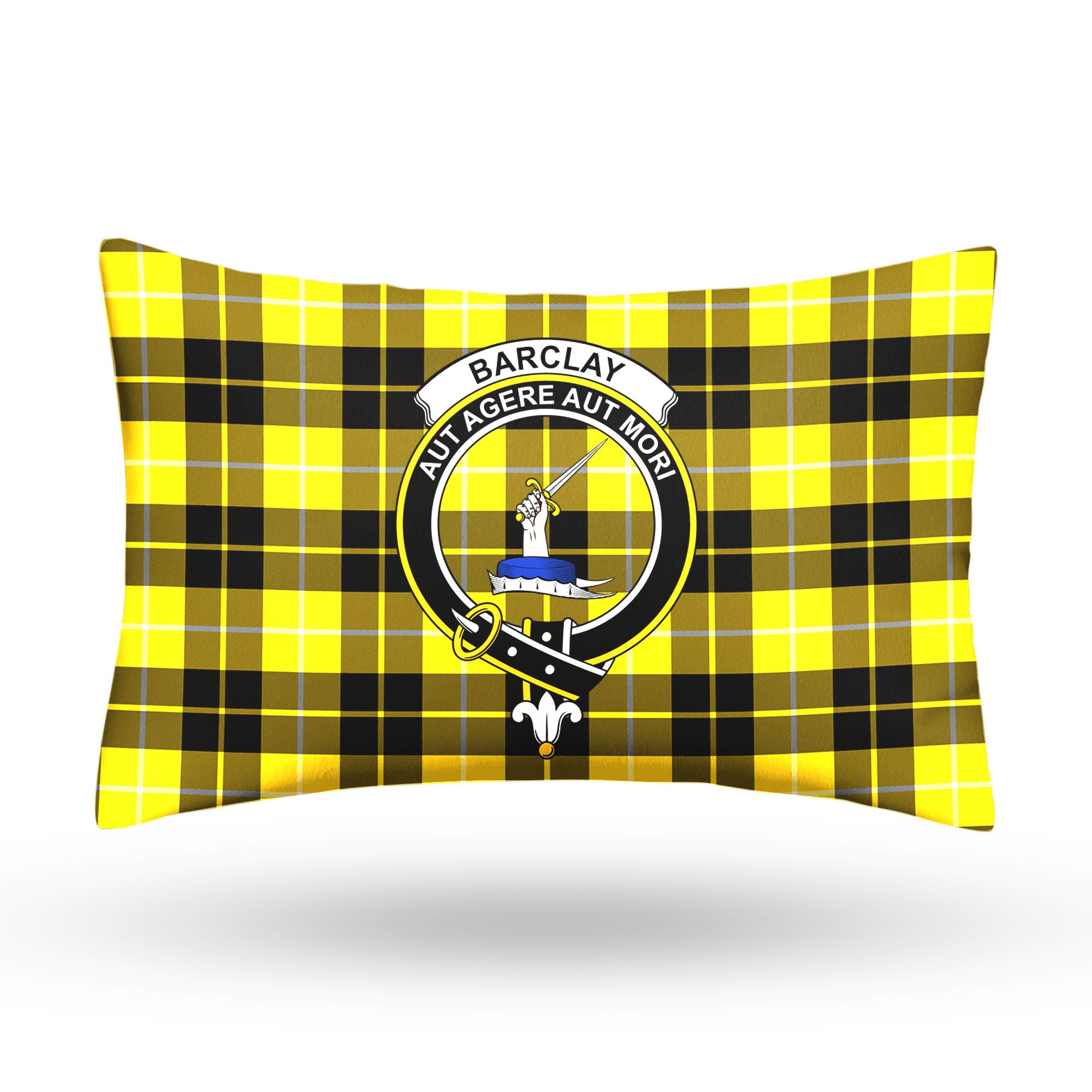 Barclay Dress Modern Tartan Crest Pillow Cover