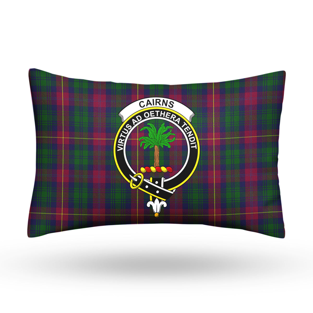 Cairns Tartan Crest Pillow Cover