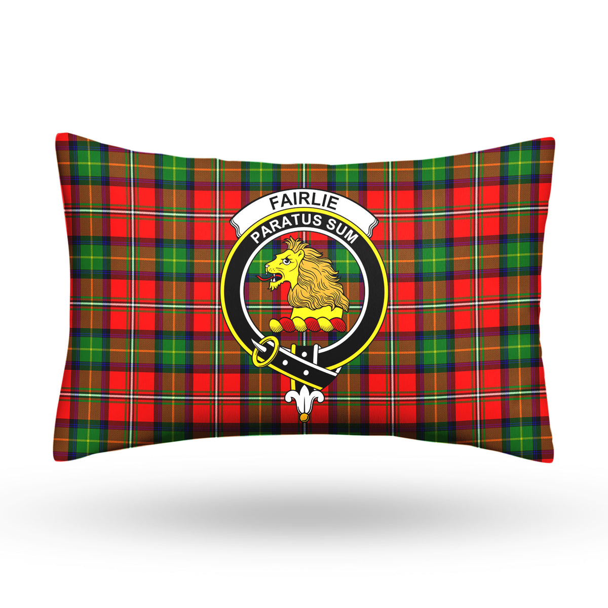 Fairlie Tartan Crest Pillow Cover