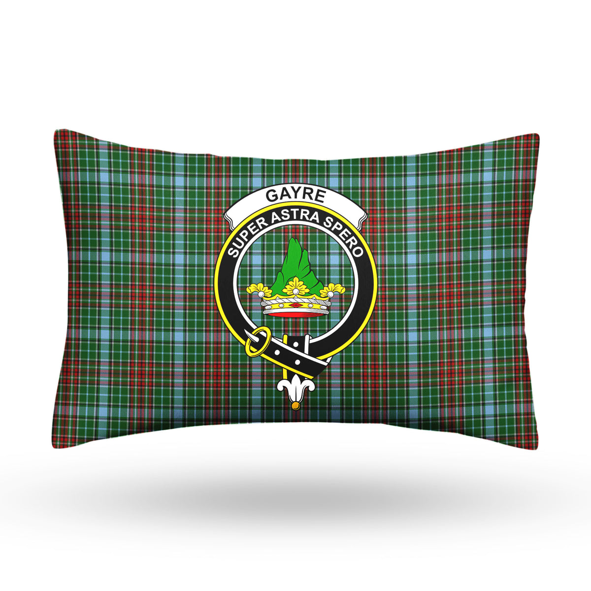 Gayre Tartan Crest Pillow Cover