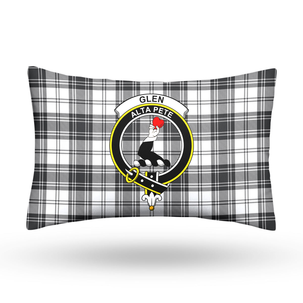 Glen Tartan Crest Pillow Cover