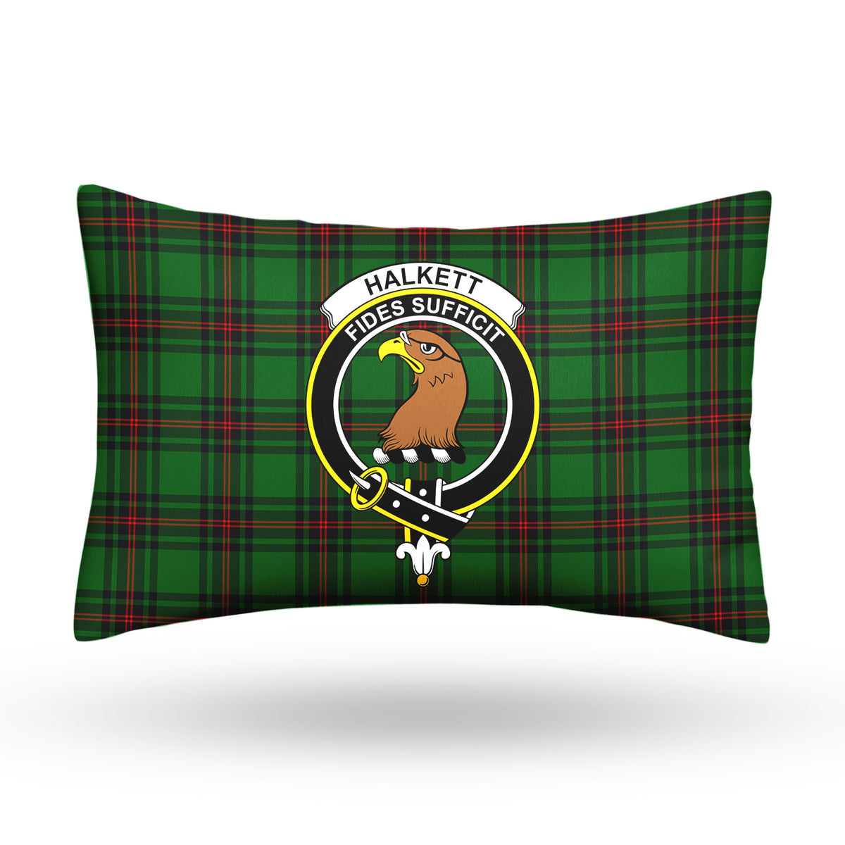 Halkett Tartan Crest Pillow Cover