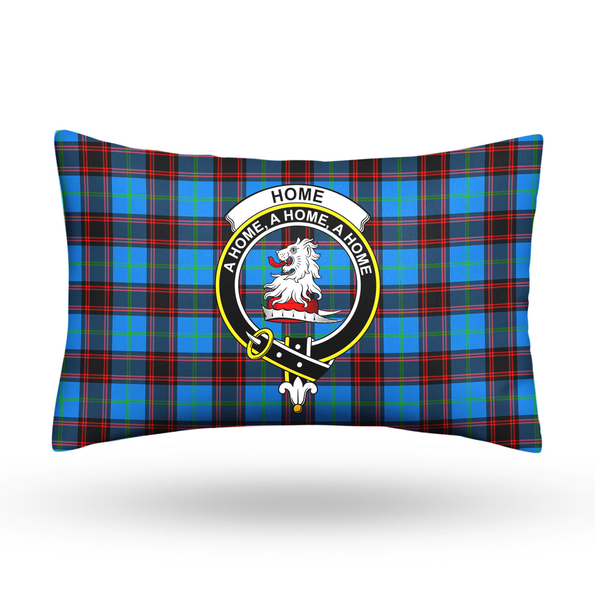 Home Ancient Tartan Crest Pillow Cover