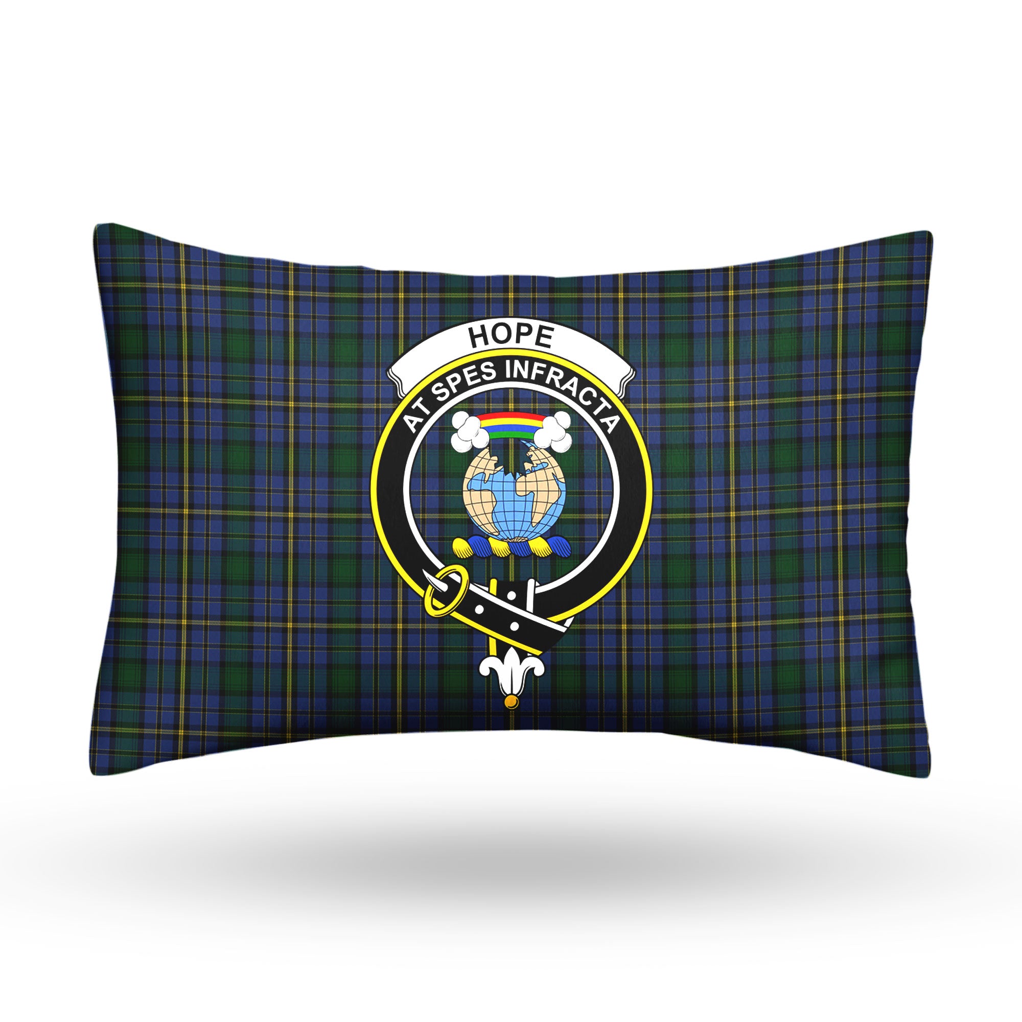 Hope Tartan Crest Pillow Cover