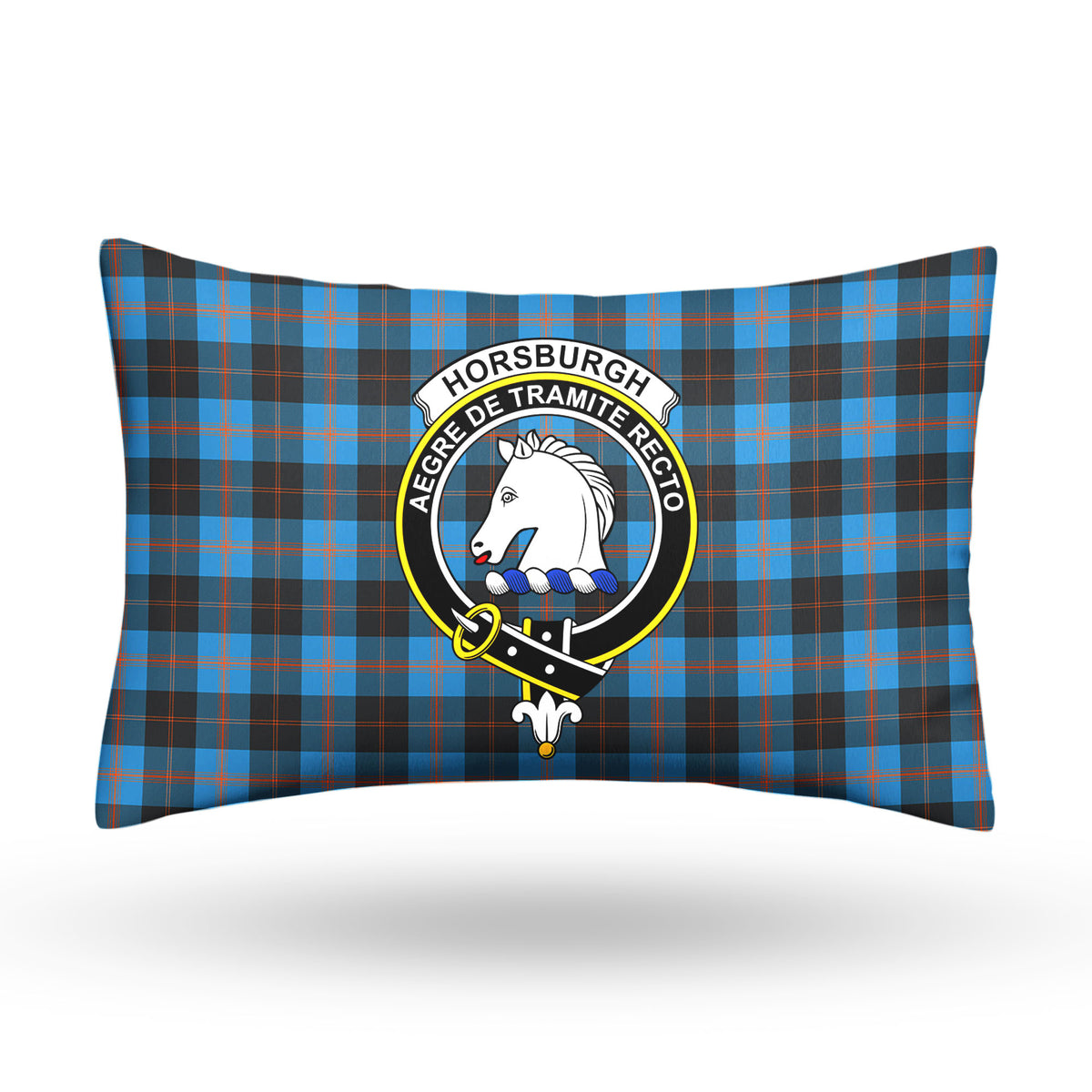 Horsburgh Tartan Crest Pillow Cover