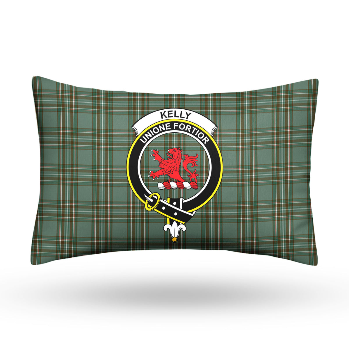 Kelly Dress Tartan Crest Pillow Cover