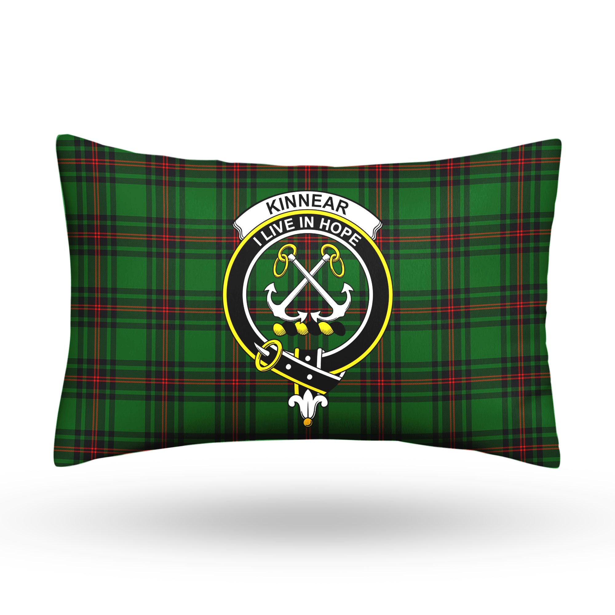 Kinnear Tartan Crest Pillow Cover