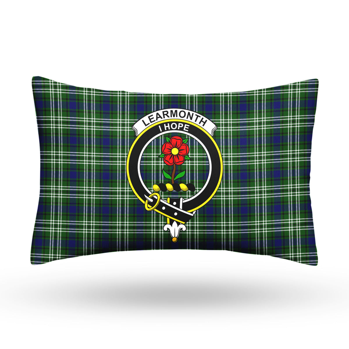 Learmonth Tartan Crest Pillow Cover