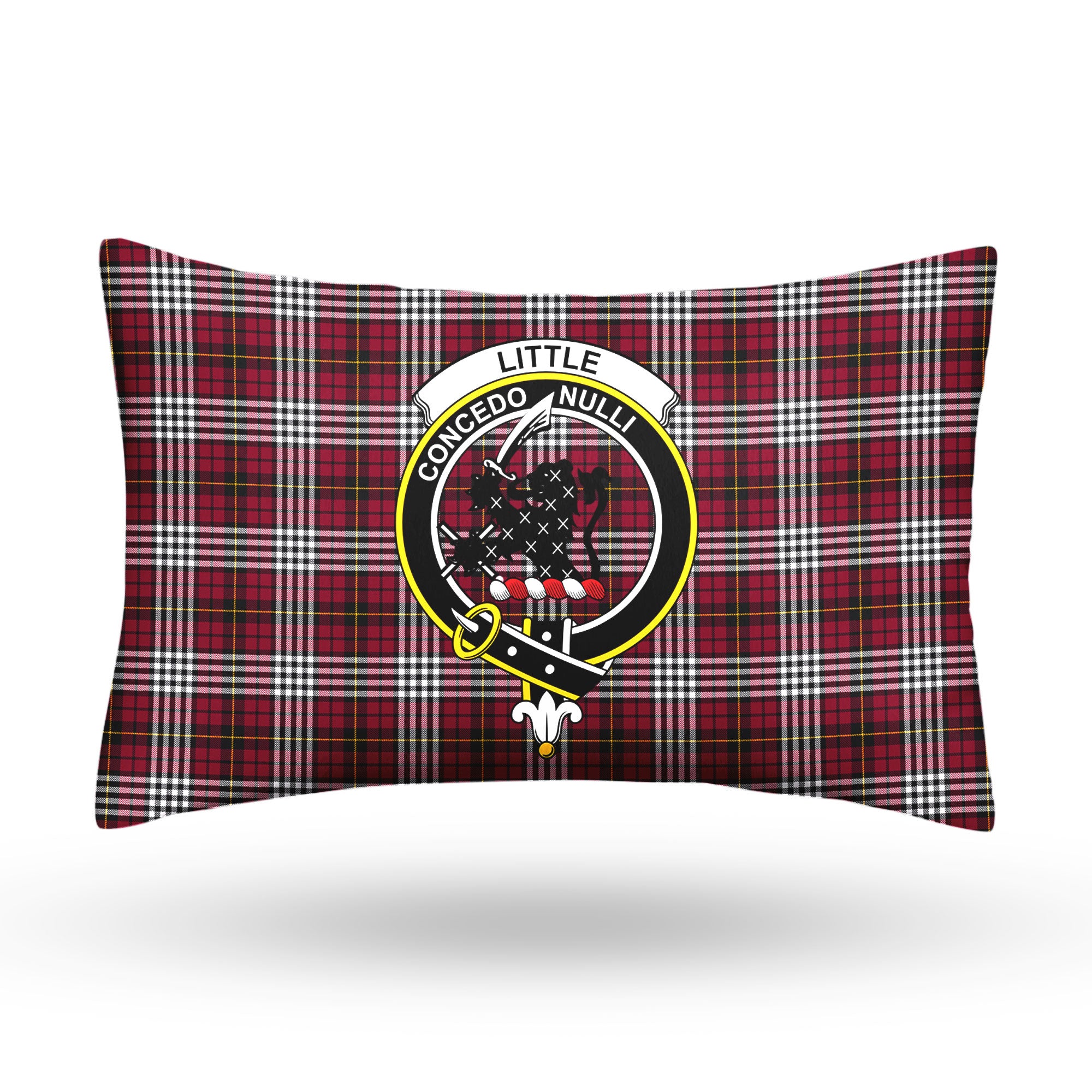 Little Tartan Crest Pillow Cover