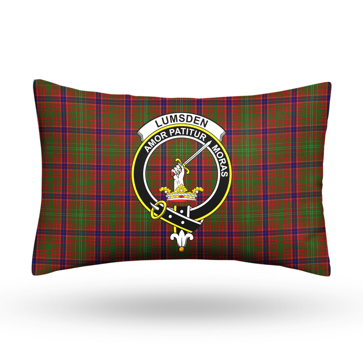 Lumsden Tartan Crest Pillow Cover