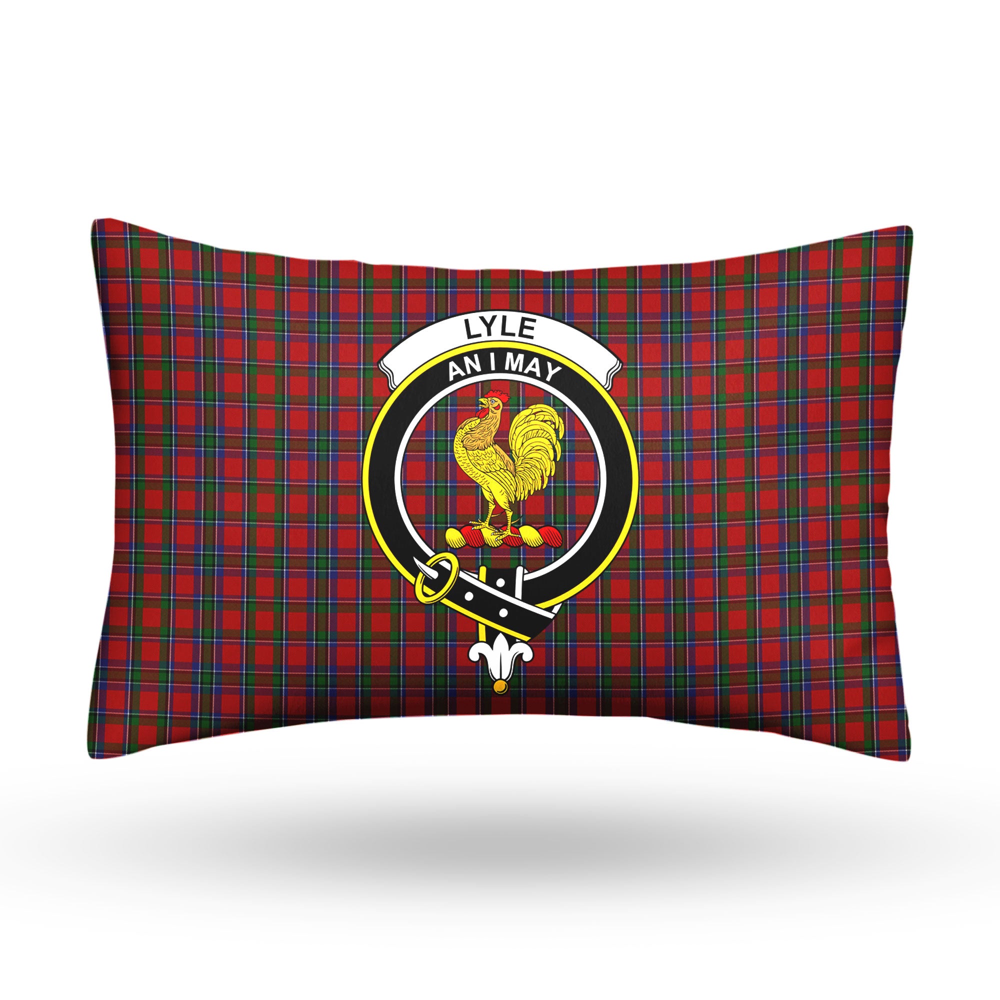 Lyle Tartan Crest Pillow Cover