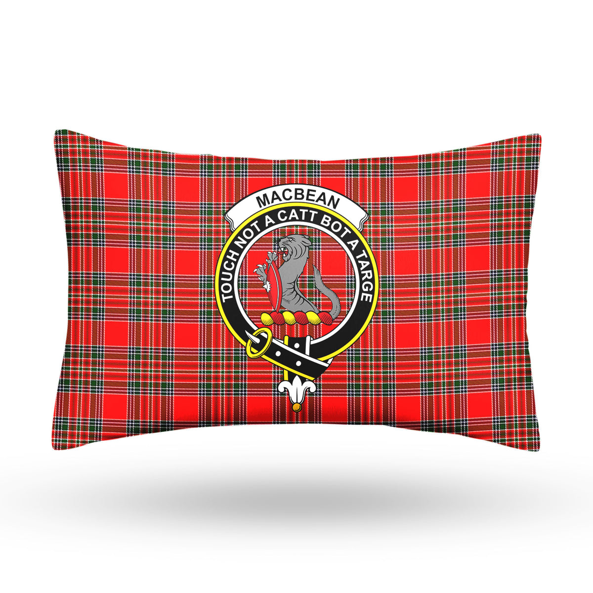 MacBean Tartan Crest Pillow Cover