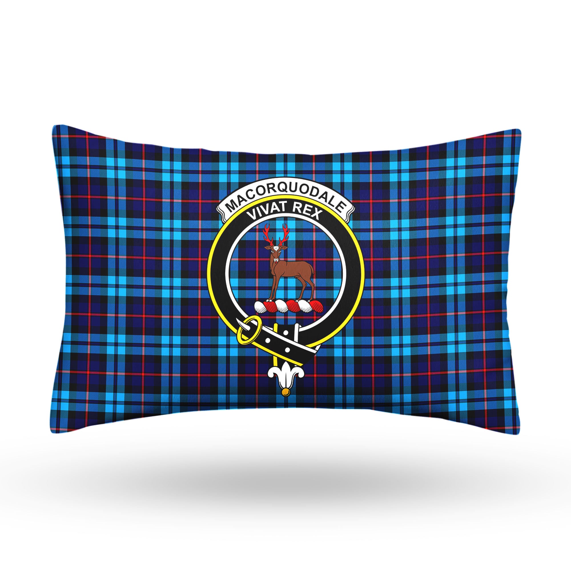 MacCorquodale Tartan Crest Pillow Cover