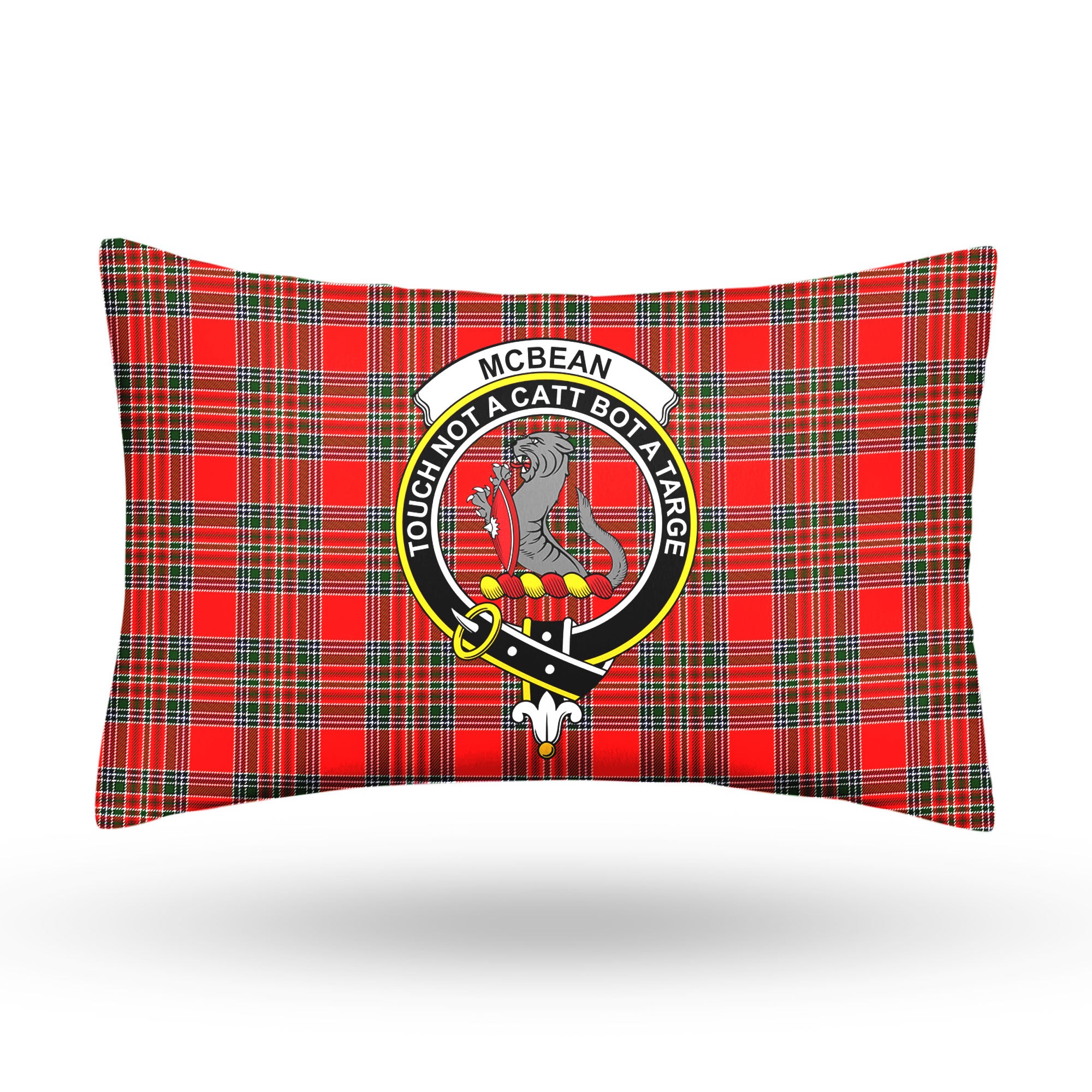 McBean Tartan Crest Pillow Cover