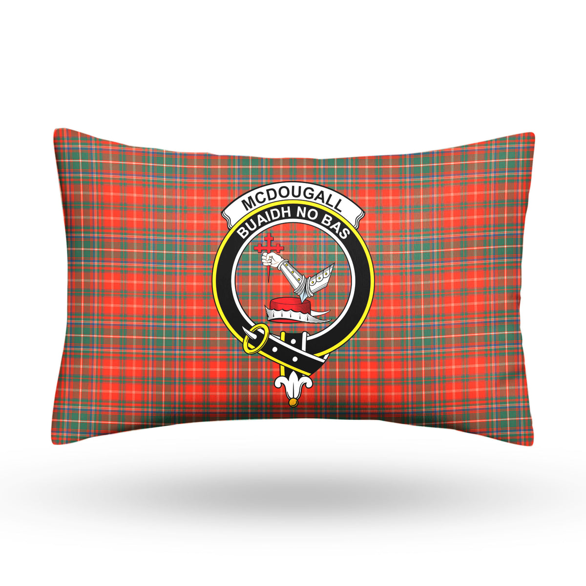 McDougall Ancient Tartan Crest Pillow Cover