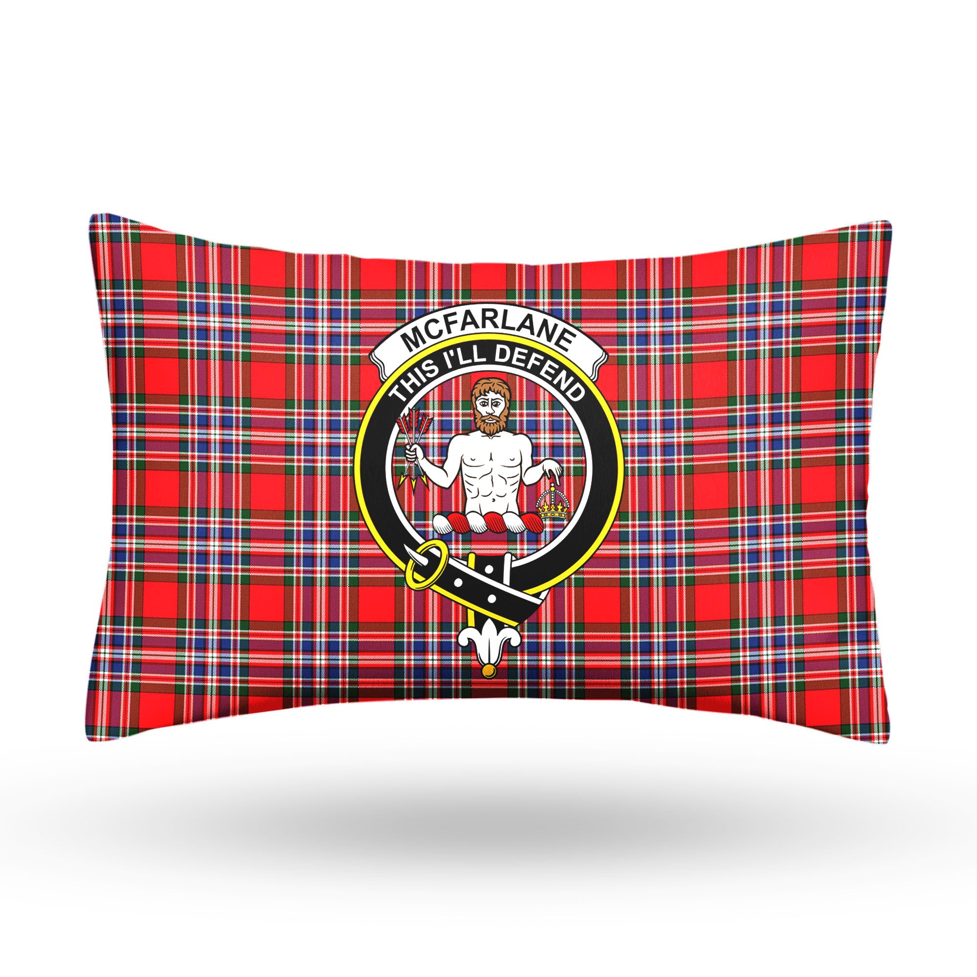 McFarlane Modern Tartan Crest Pillow Cover