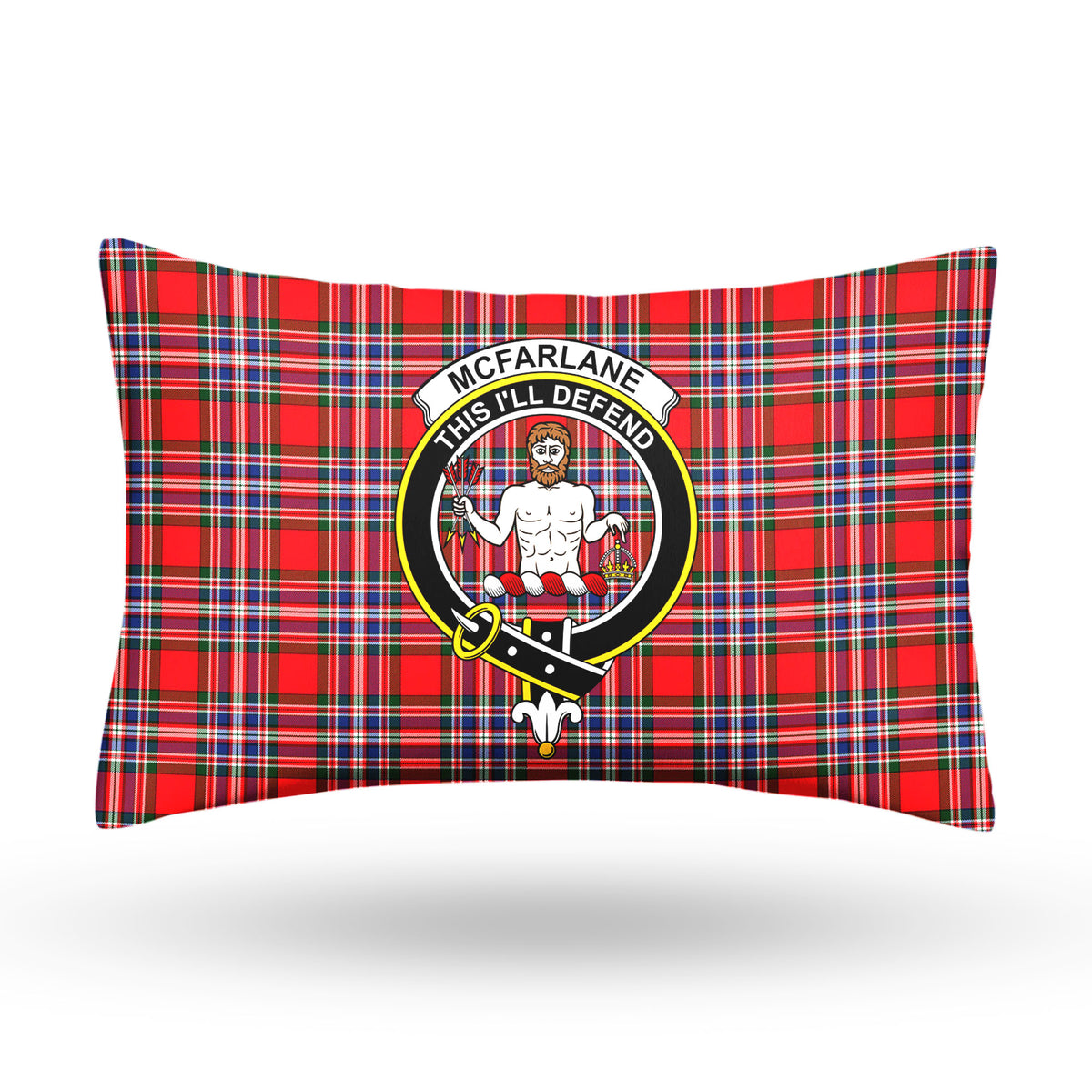 McFarlane Modern Tartan Crest Pillow Cover