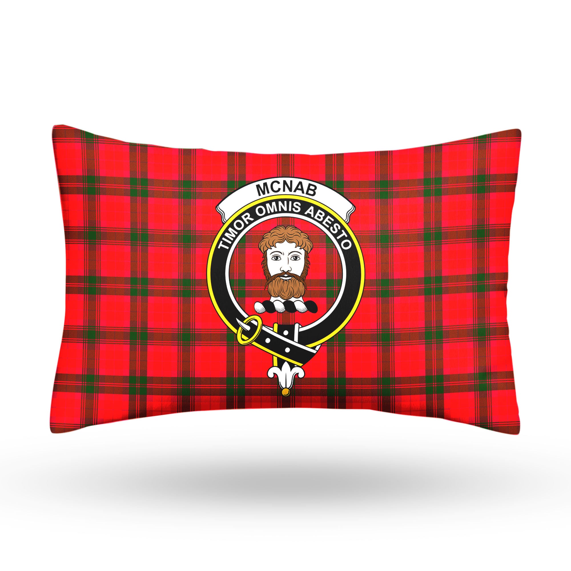 McNab Modern Tartan Crest Pillow Cover