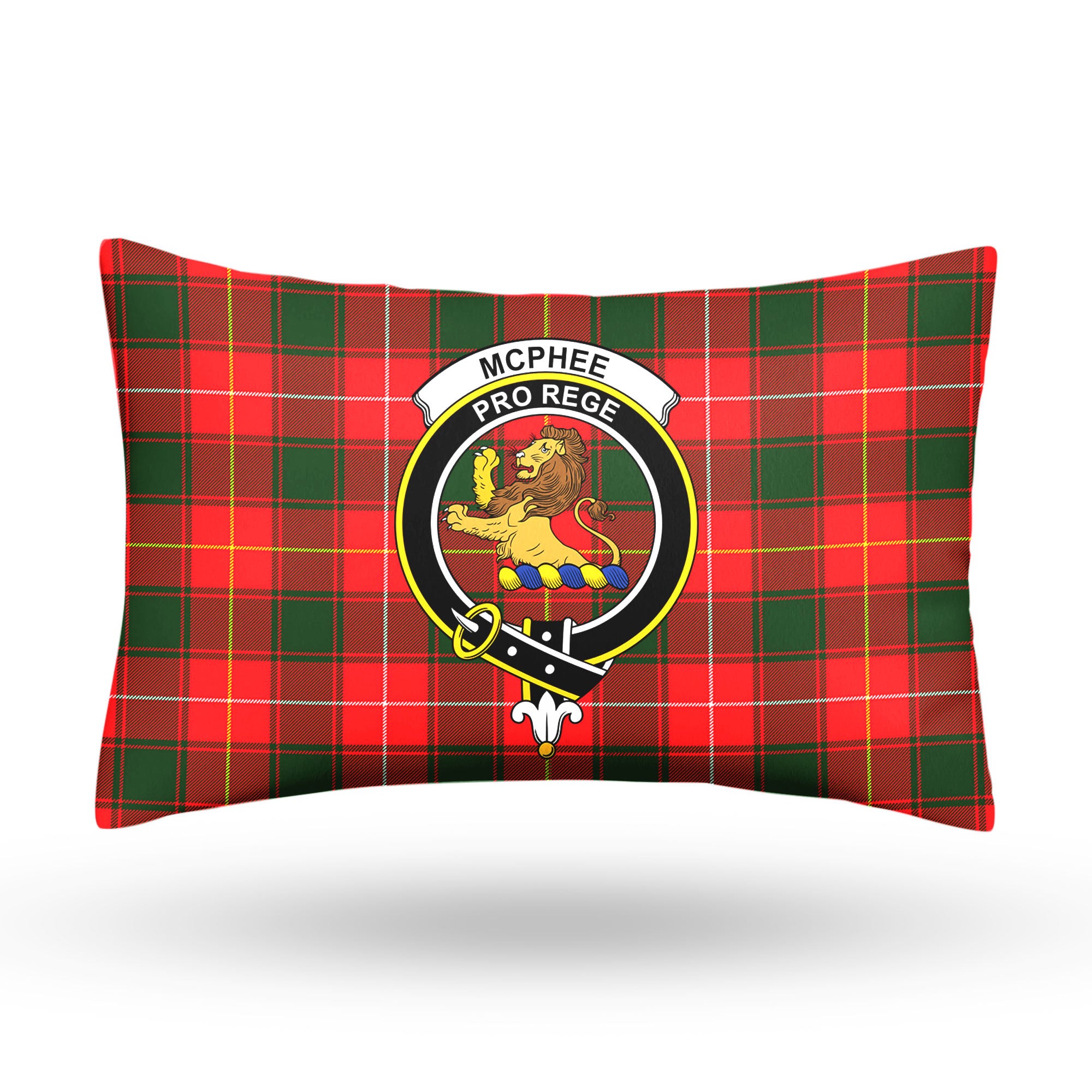 McPhee Tartan Crest Pillow Cover