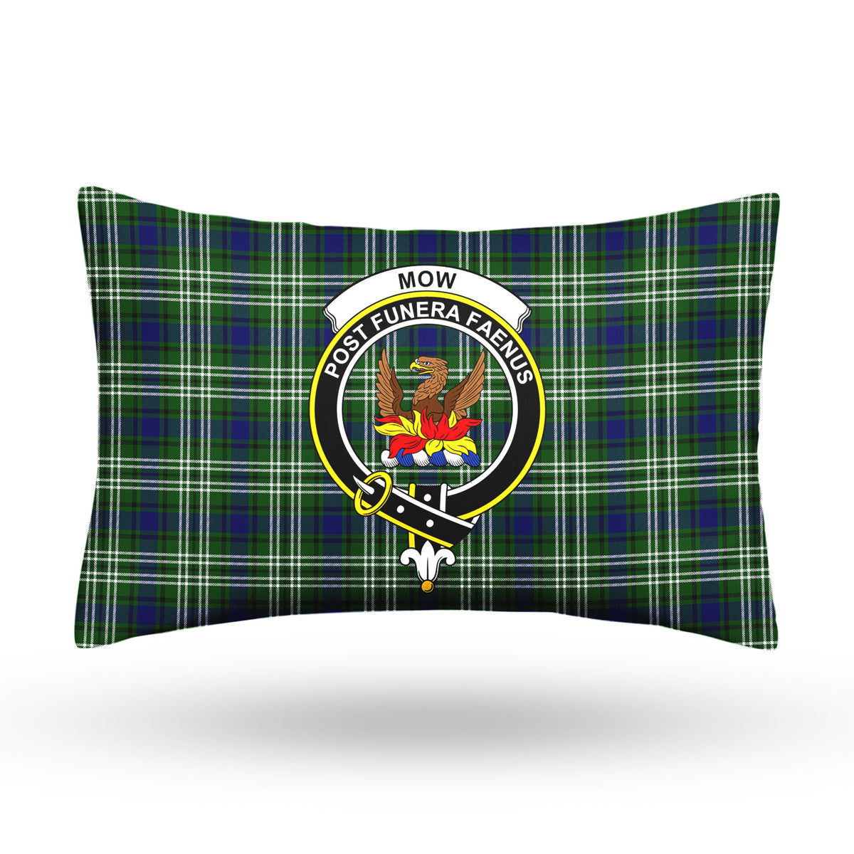 Mow Tartan Crest Pillow Cover