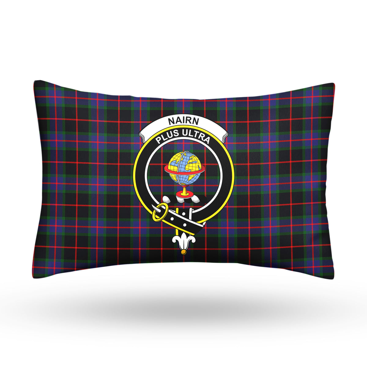 Nairn Tartan Crest Pillow Cover