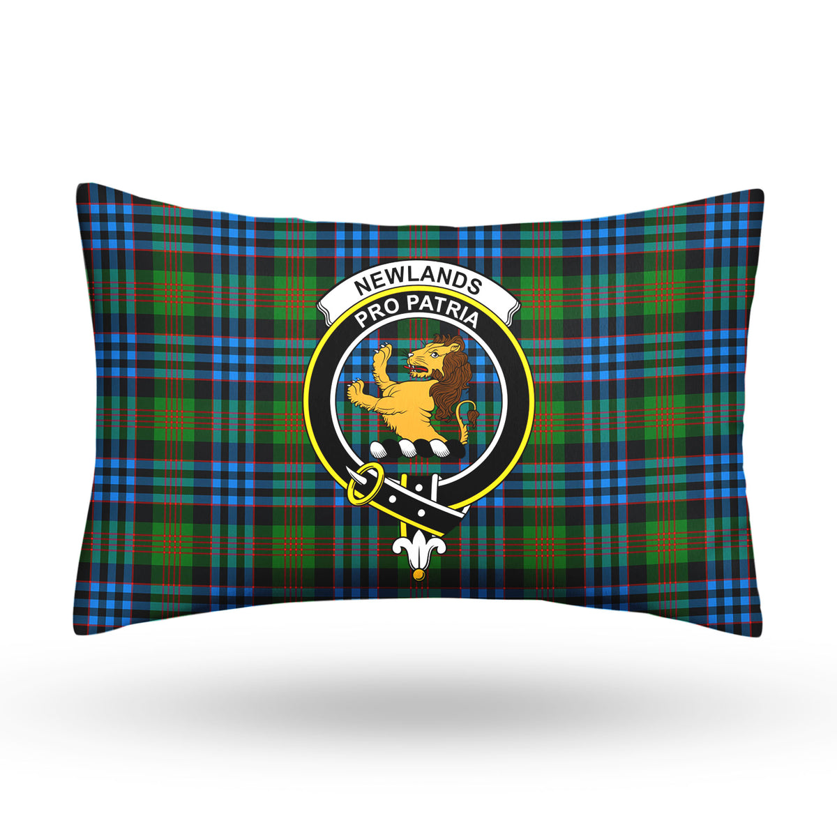 Newlands Tartan Crest Pillow Cover