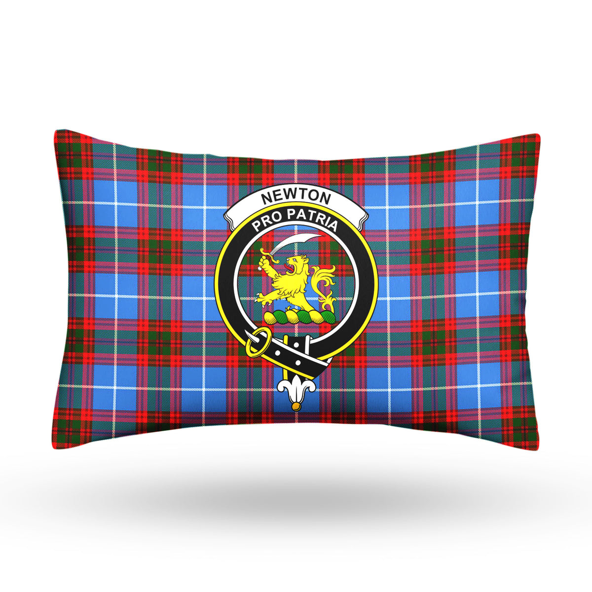 Newton Tartan Crest Pillow Cover