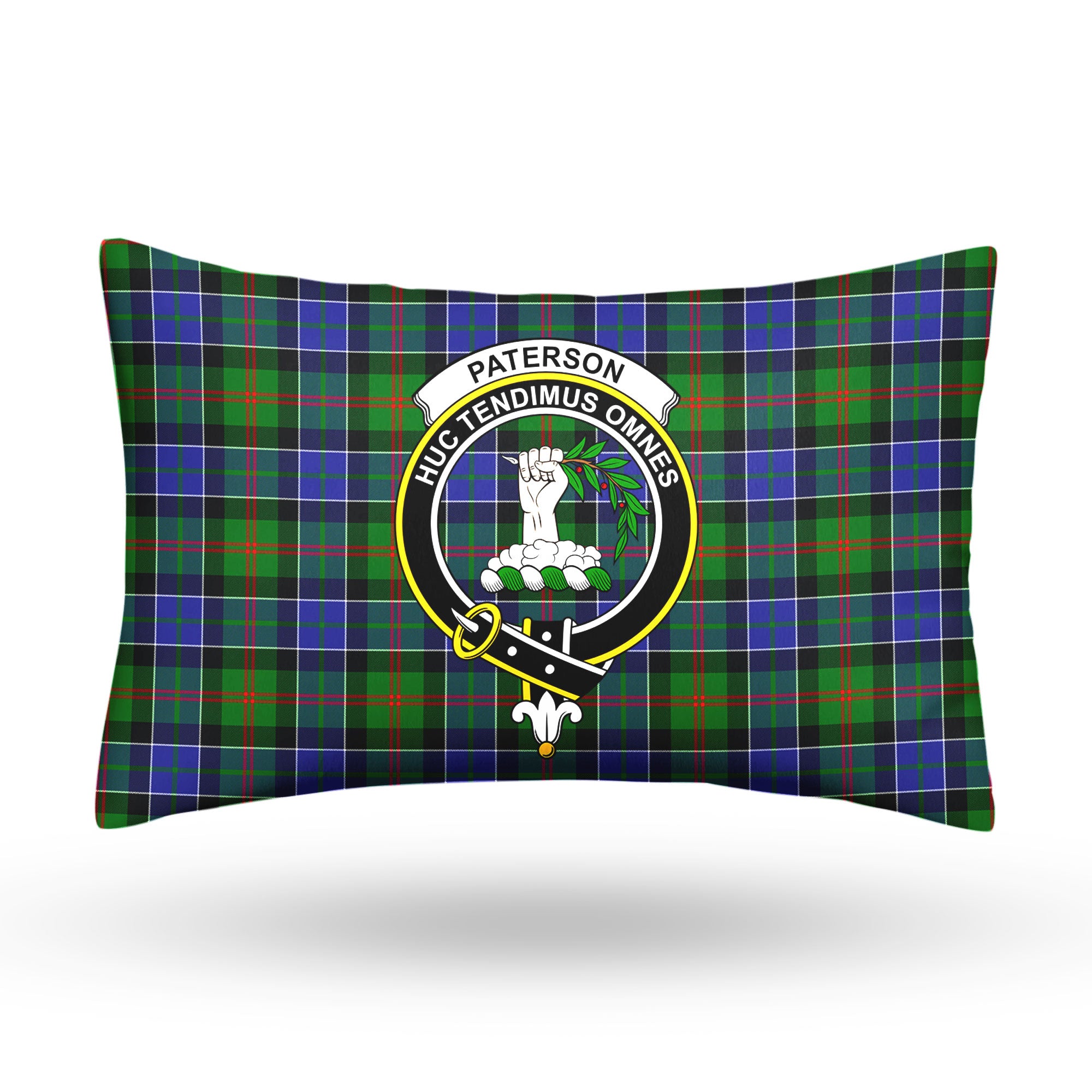 Paterson Tartan Crest Pillow Cover