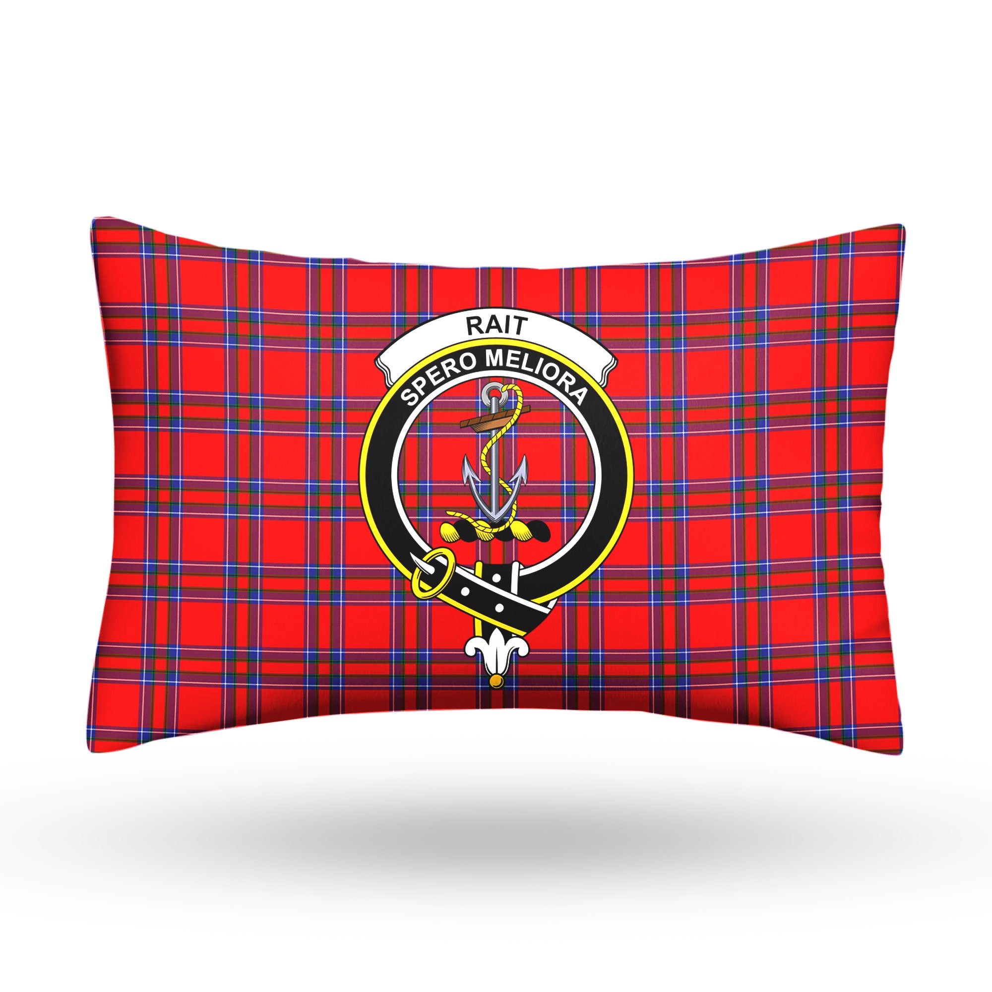 Rait Tartan Crest Pillow Cover