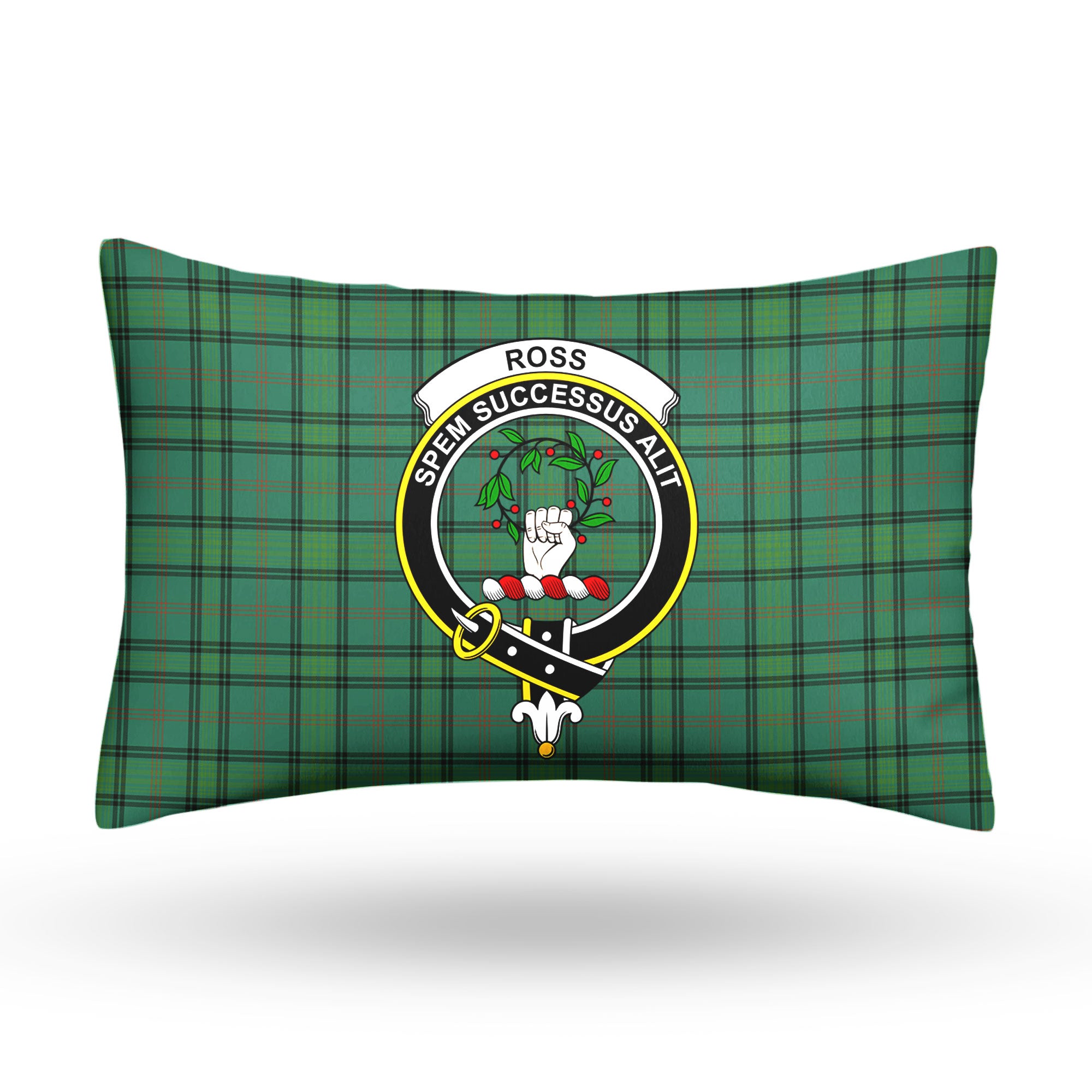 Ross Hunting Ancient Tartan Crest Pillow Cover