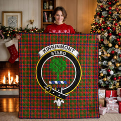Kinninmont Tartan Crest Quilt
