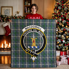MacDowall Tartan Crest Quilt